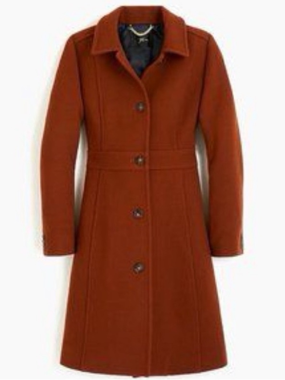 J. Crew - Lady Day Coat - Redwood - Size 8P